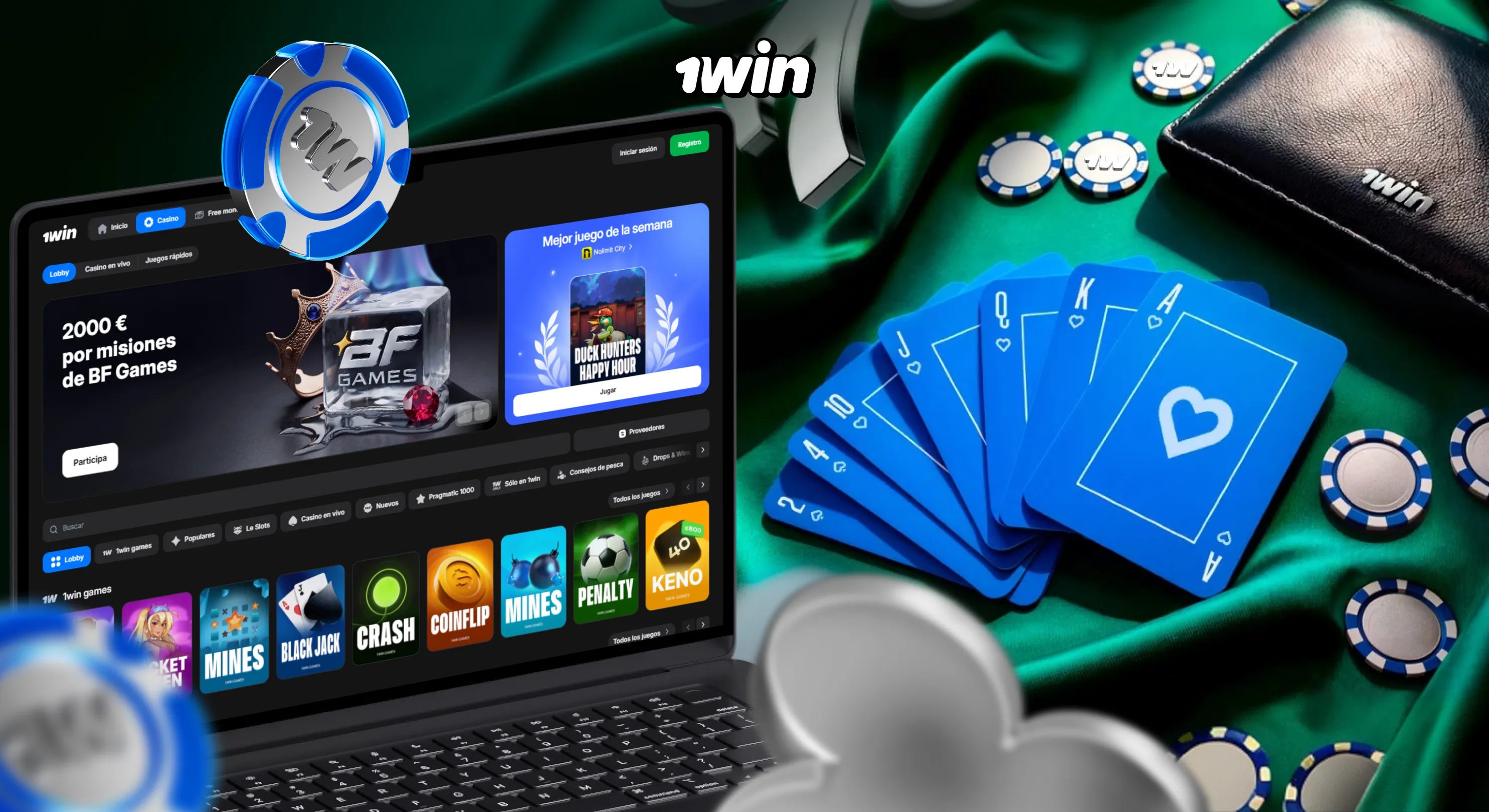 Descargar app 1win México para apuestas y casino en línea