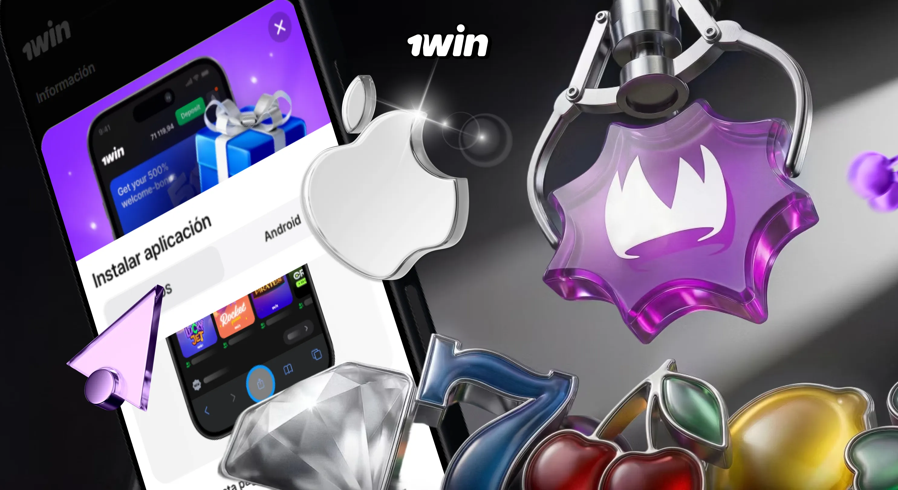 1win casino app en Mexico: Android e iOS