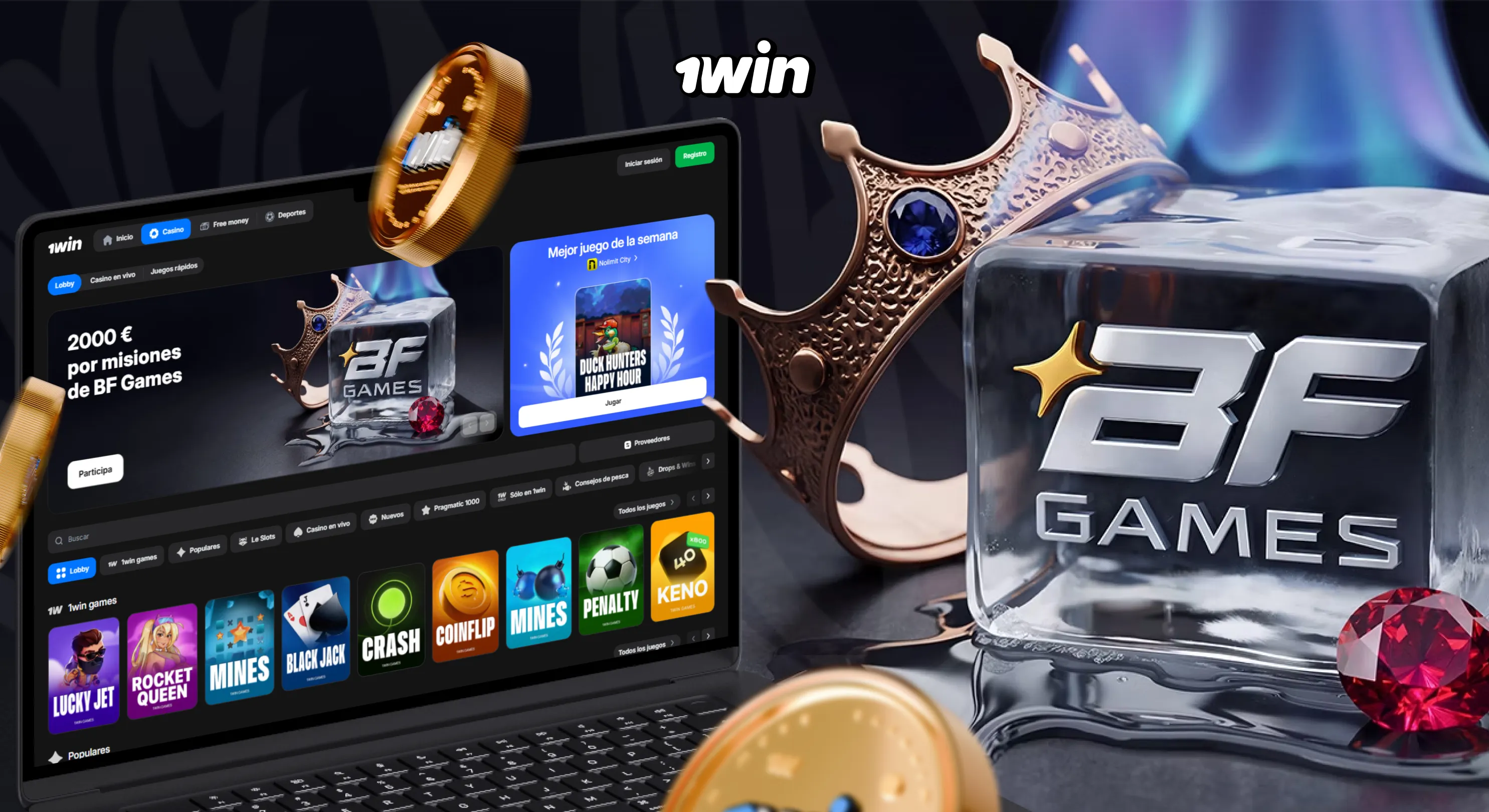 Bienvenido al casino online de 1win México