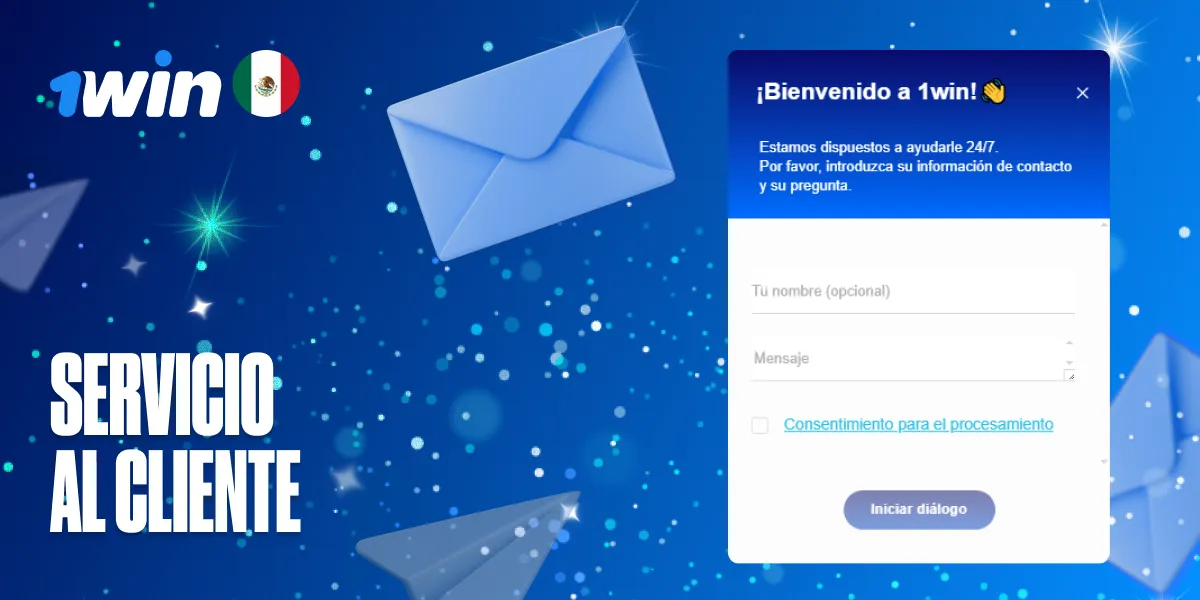Asistencia rápida y profesional en 1win México