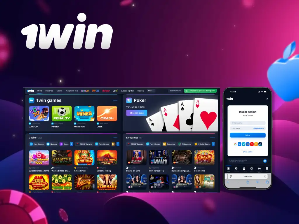 1win App México: Jugar para Aplicación