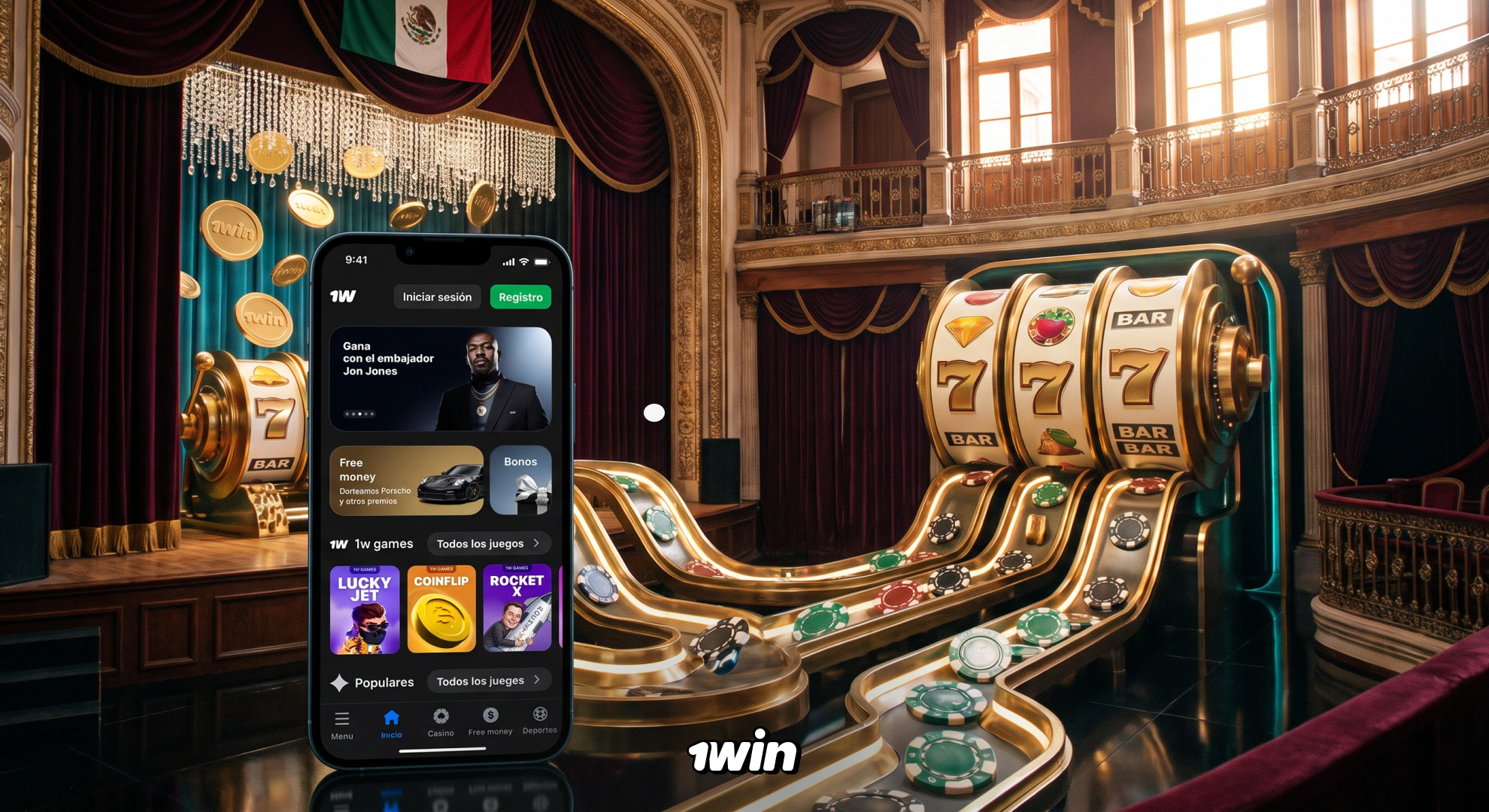 Cómo jugar Aviator de Spribe en 1win México