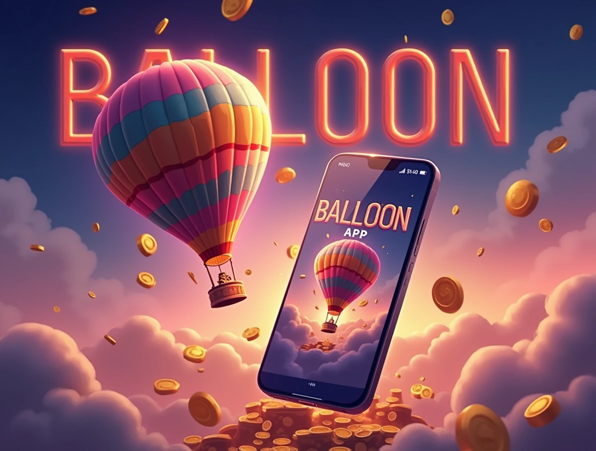 App Balloon de 1win en el celular