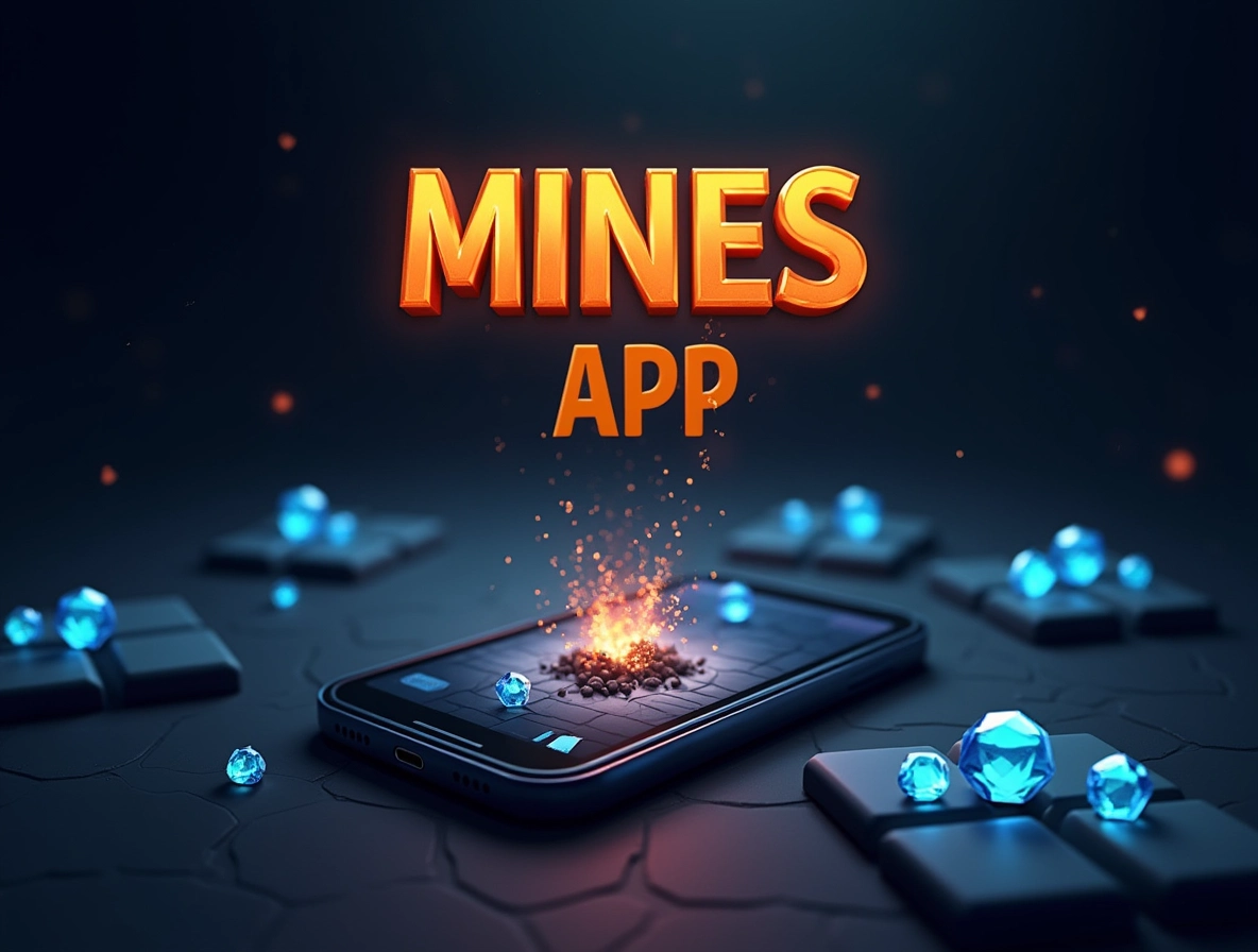 App Mines de 1win en el móvil
